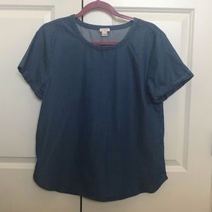 J. Crew Factory Denim Shirt